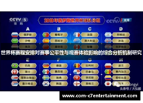 世界杯赛程安排对赛事公平性与观赛体验影响的综合分析机制研究